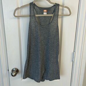 Gray Lucy workout tank top